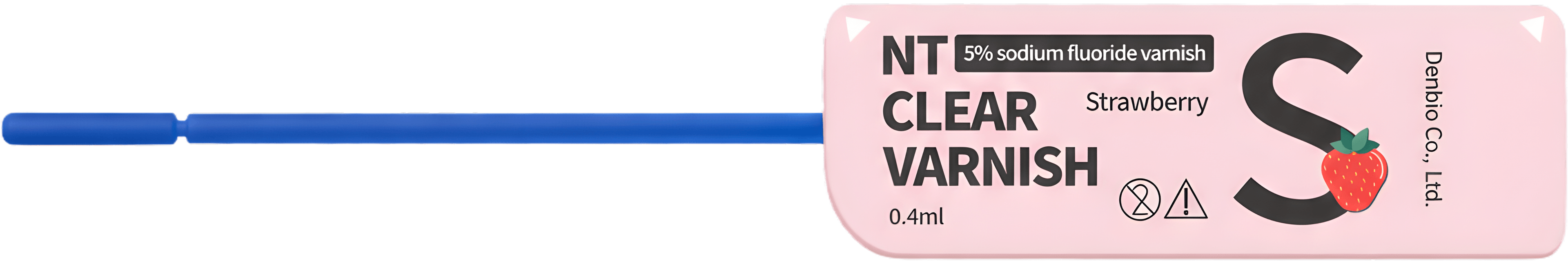 NT Clear Varnish Strawberry