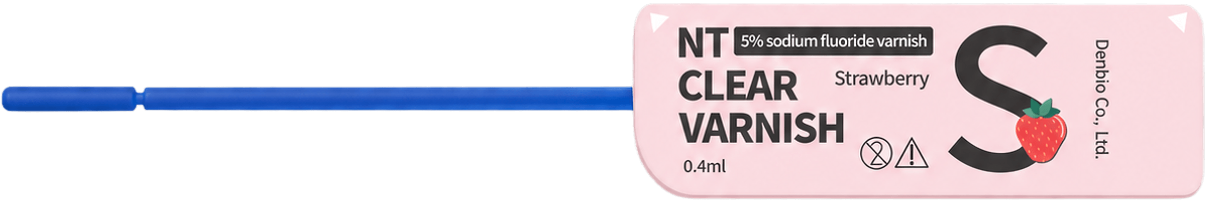 NT Clear Varnish Strawberry
